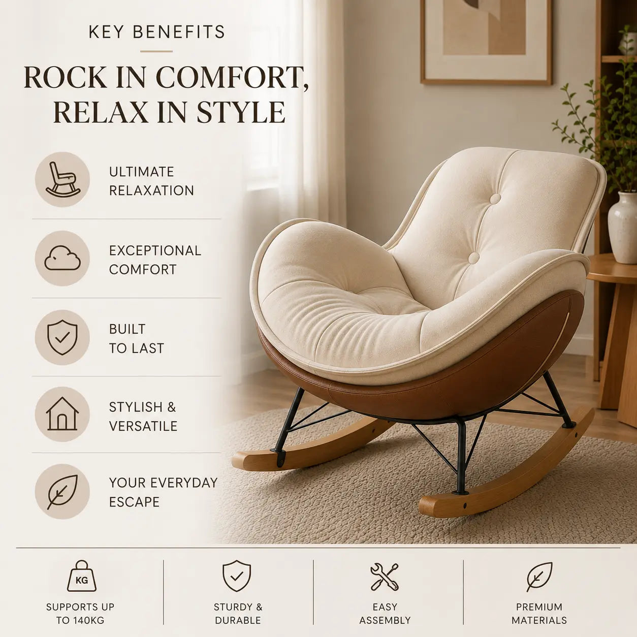 The LYRA Relax Rocking Chair
