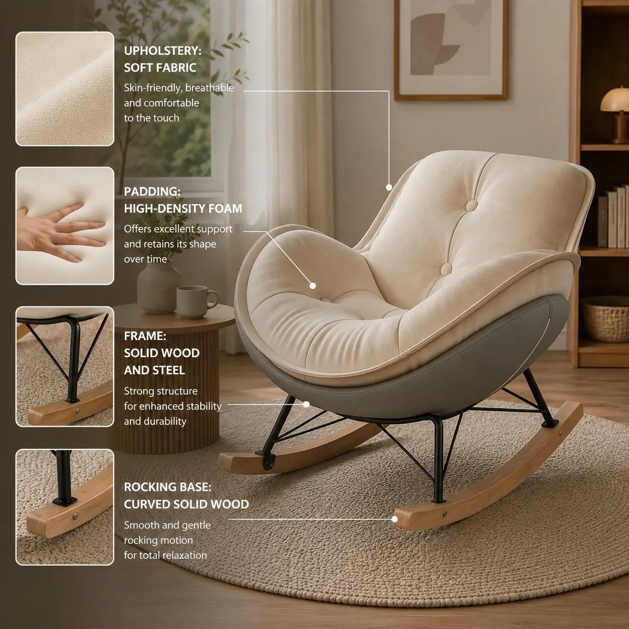 The LYRA Relax Rocking Chair