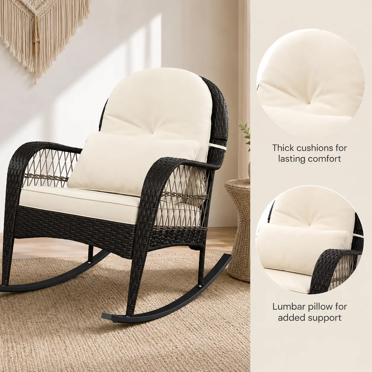 The LIAM Outdoor Rocking Chair