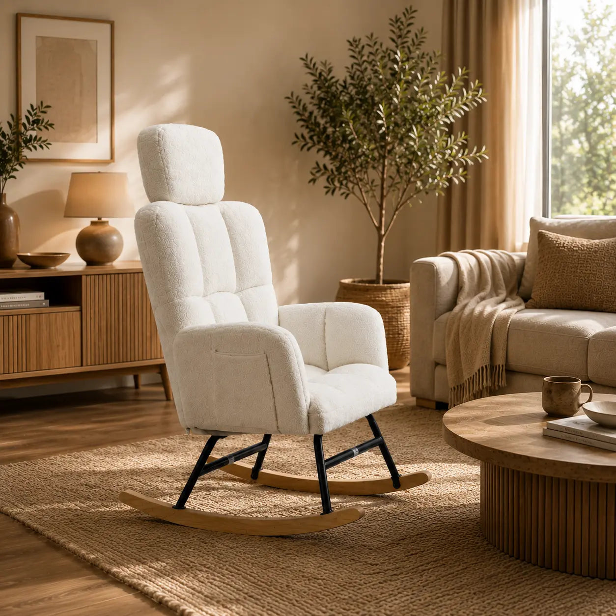 The ARIA Nursing Rocking Chair