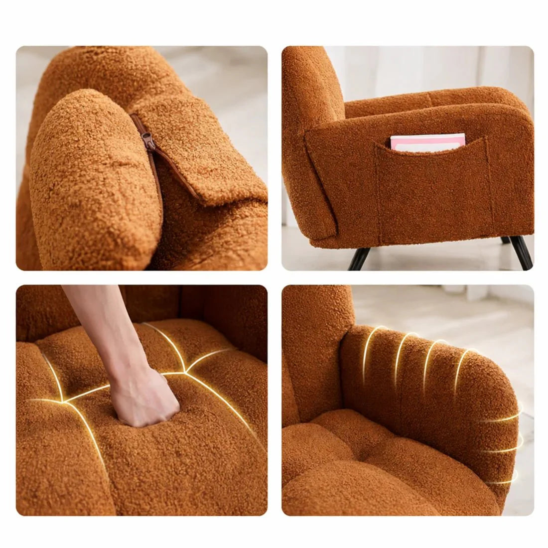 The Orion Nursing Rocking Chair