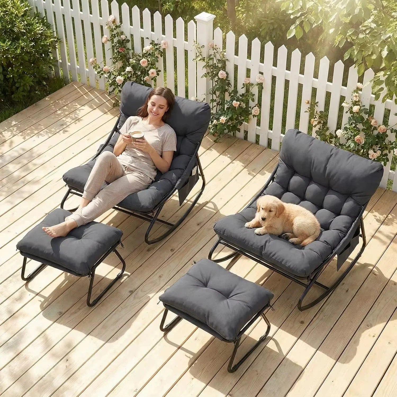 The Haven Outdoor Rocking Chair