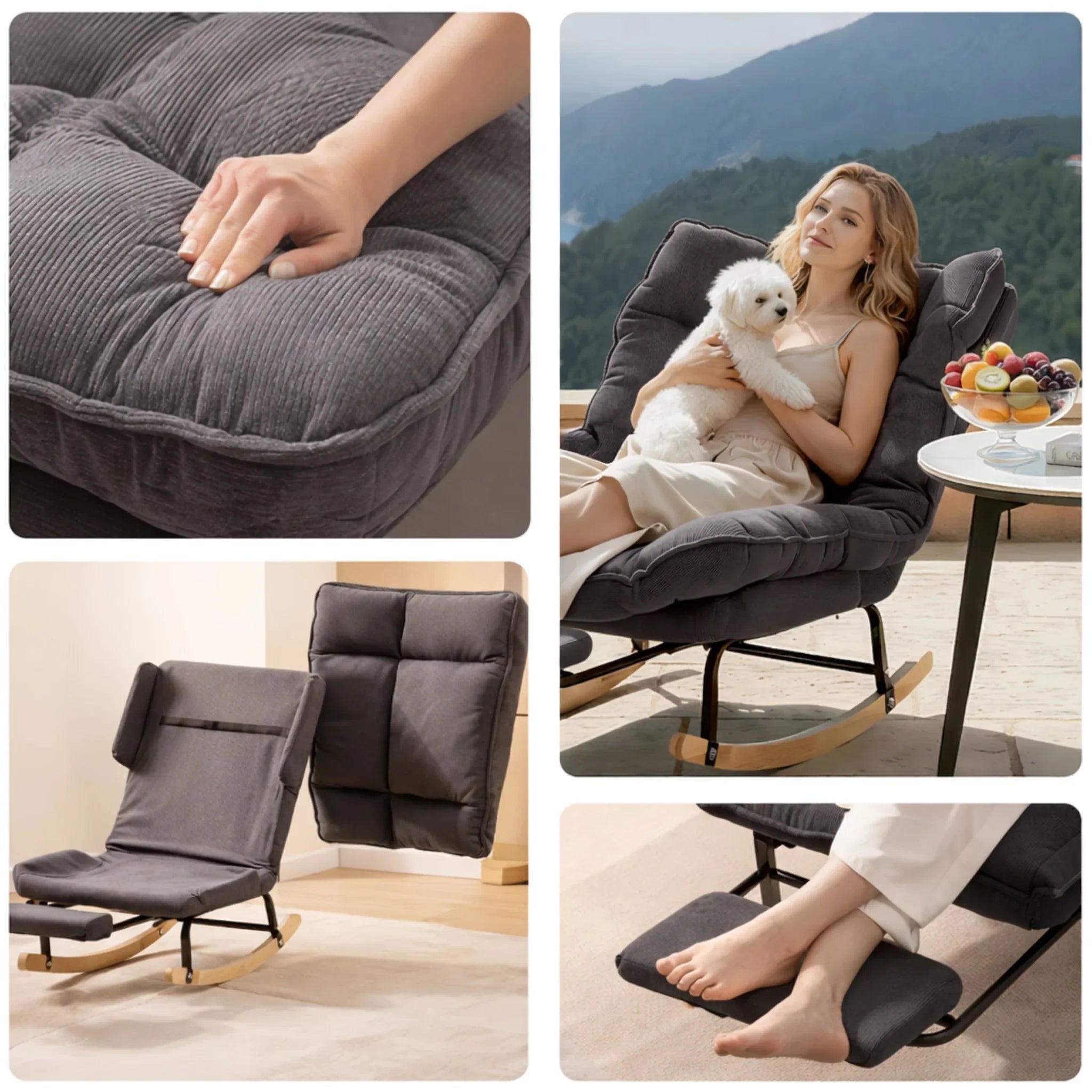 The Atlas Reclining Rocking Chair