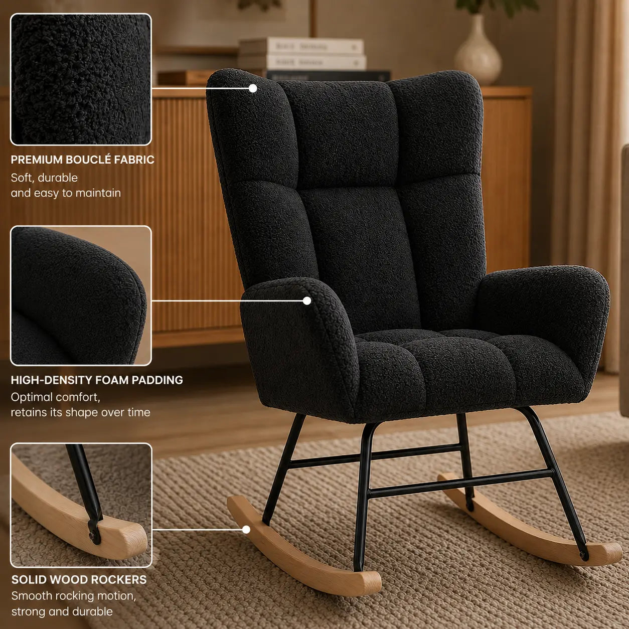 The Talia Nursing Rocking Chair