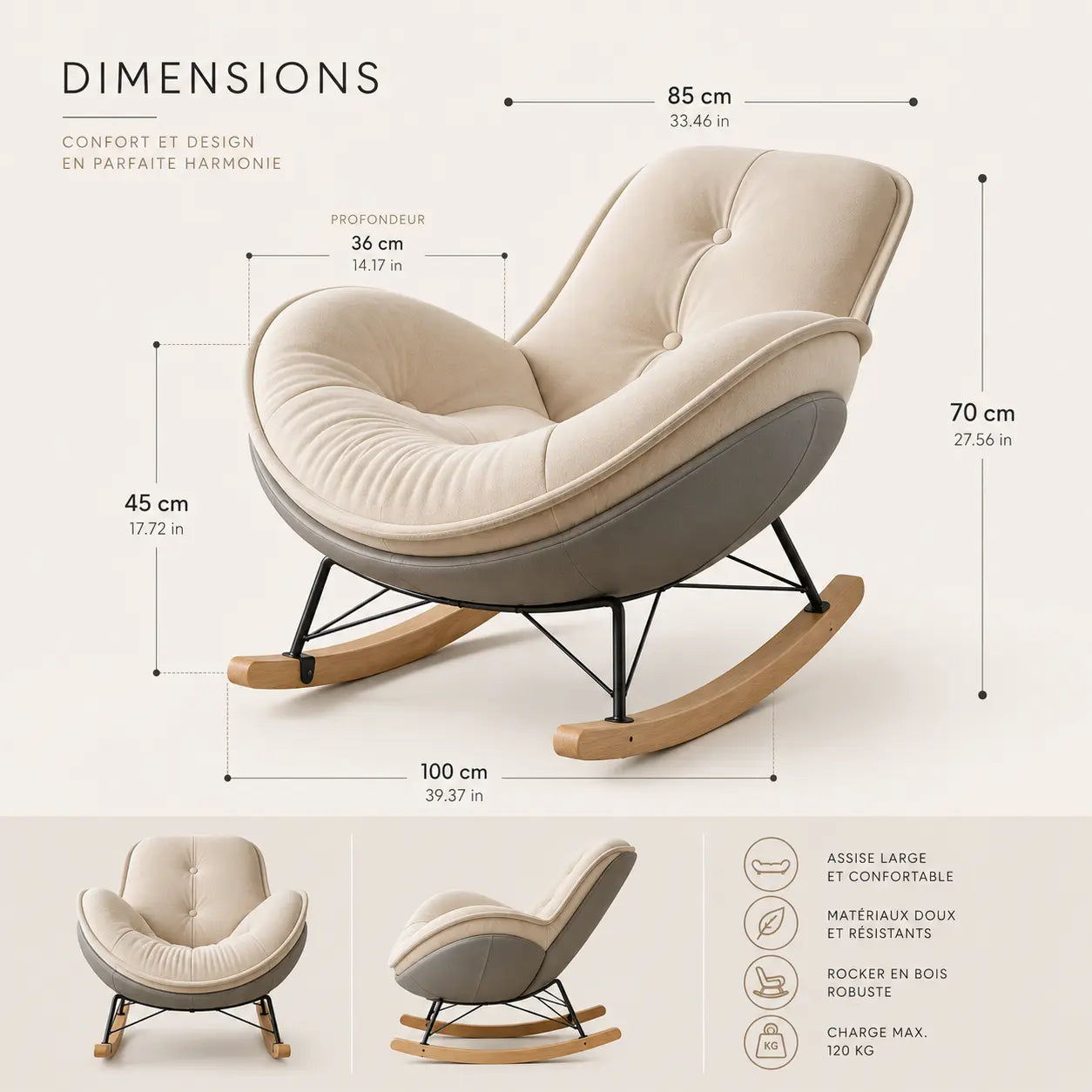 The LYRA Relax Rocking Chair