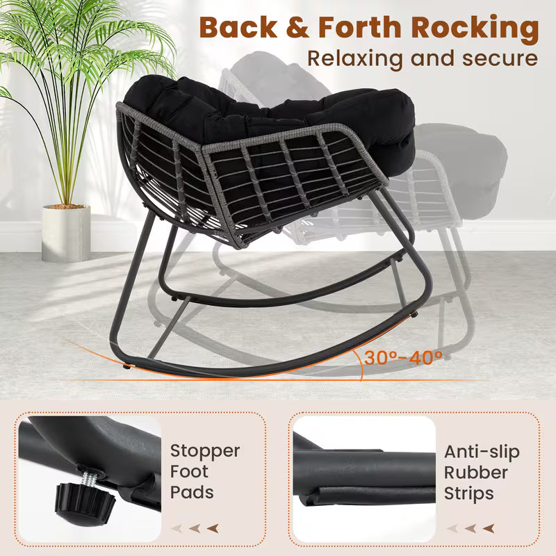 The Sage Oversized Rocking Chair