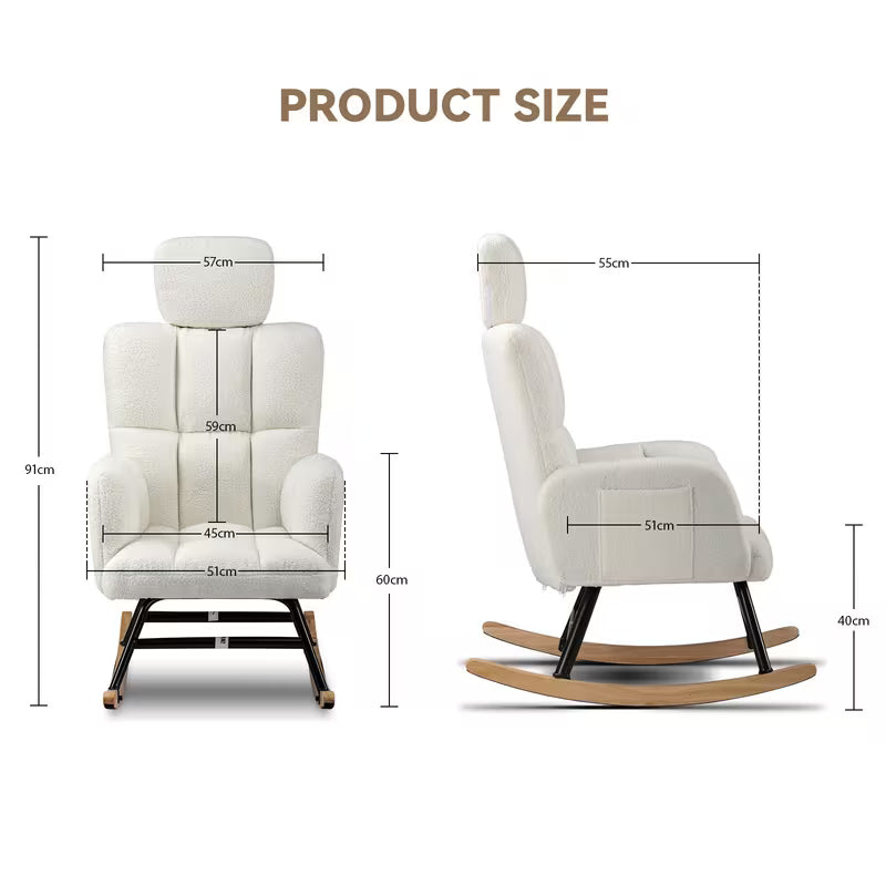 The ARIA Nursing Rocking Chair