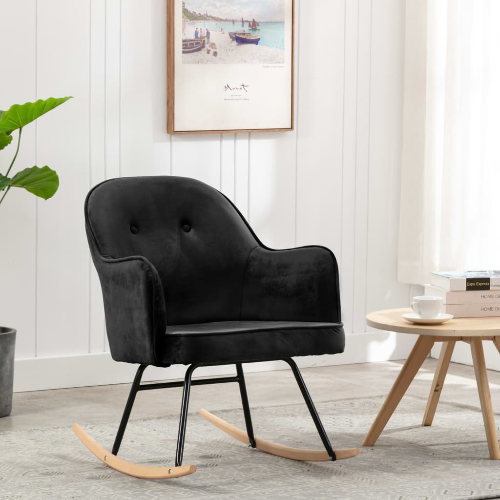 The EMMA Upholstered Rocking Chair