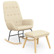 With a footrest