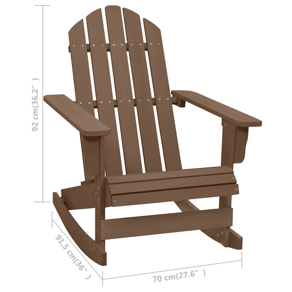 The LIAM Outdoor Rocking Chair
