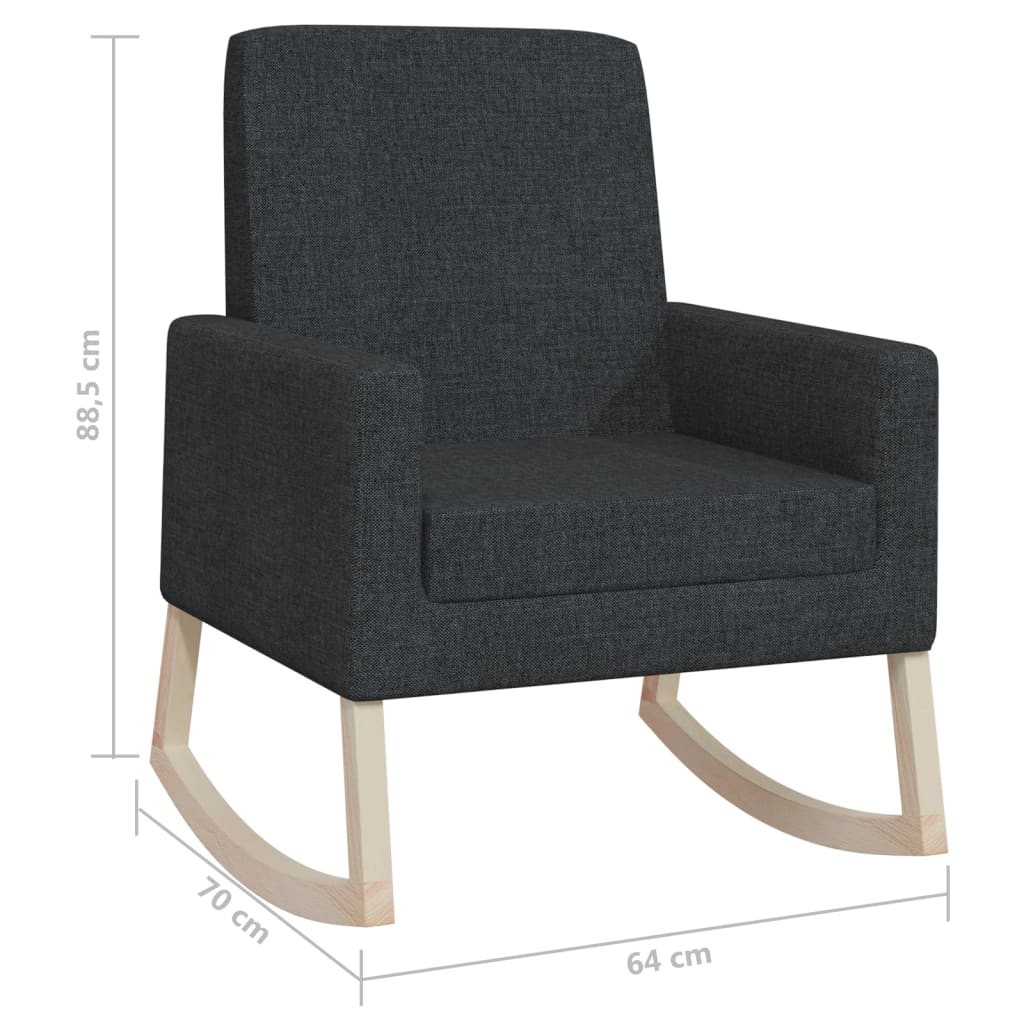 The Sienna Wooden Rocking Chair