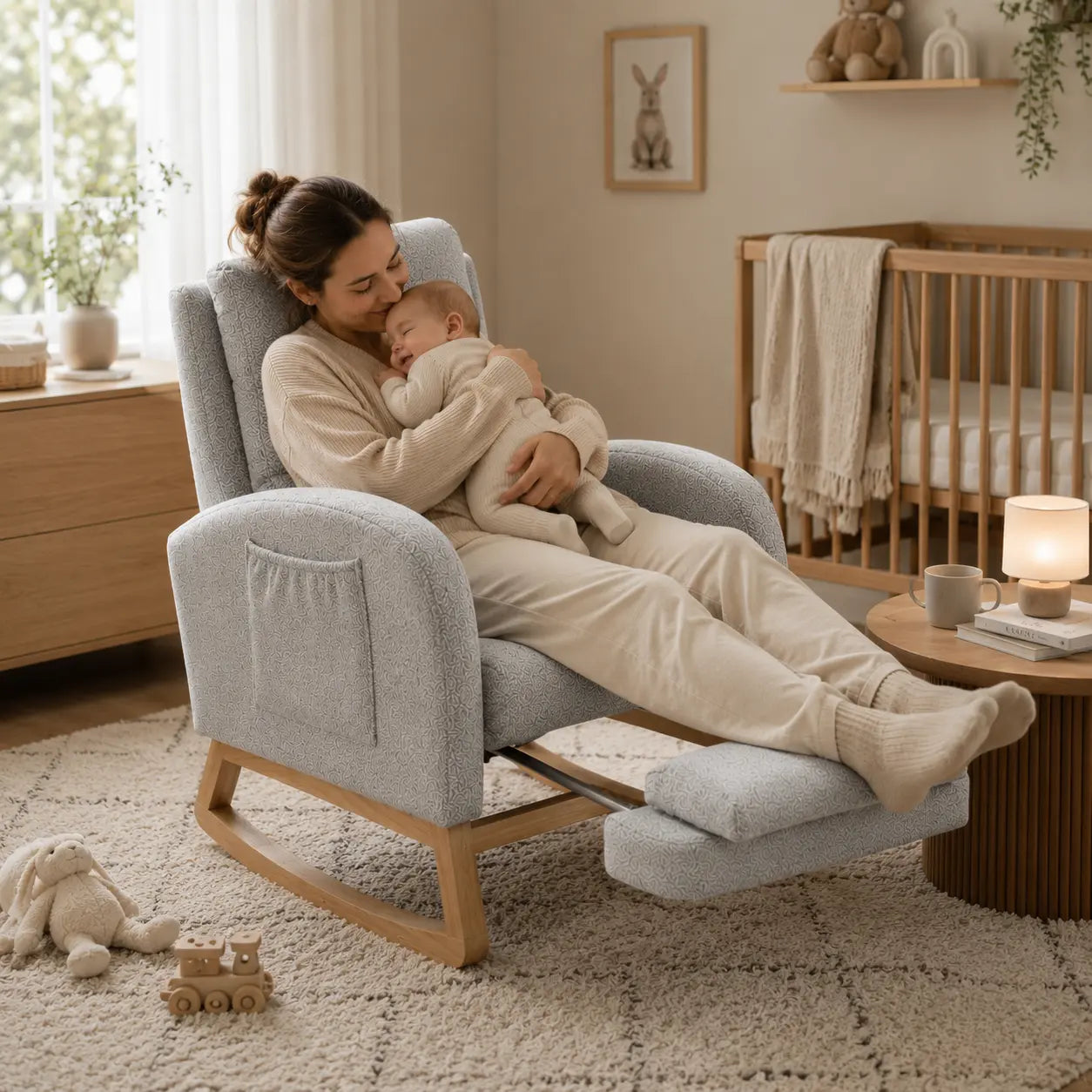 The Luna Nursing Rocking Chair