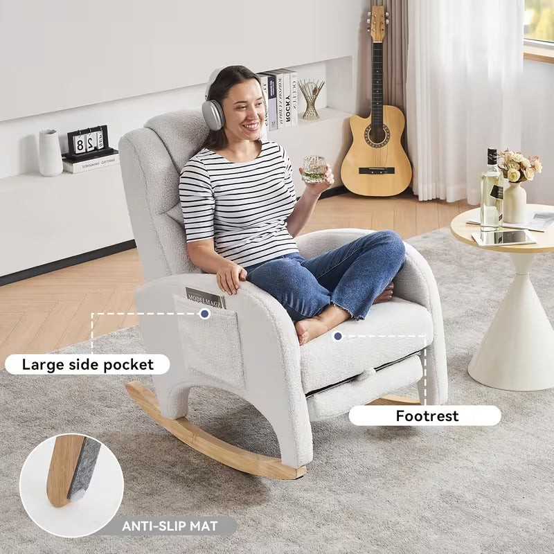 The Celine Nursing Rocking Chair