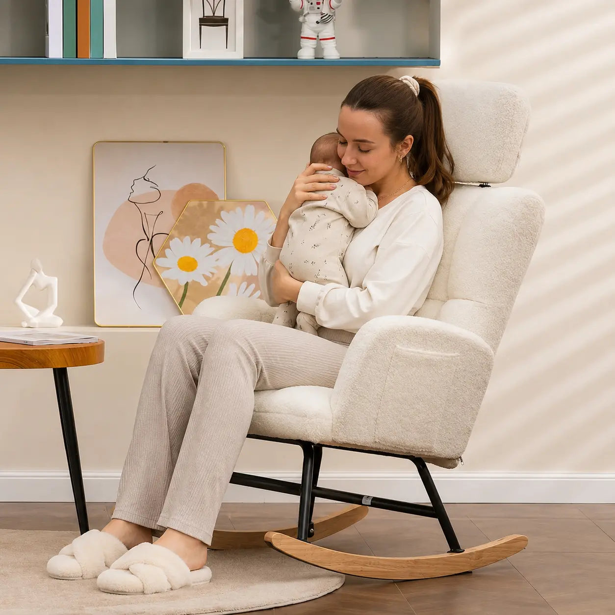 The ARIA Nursing Rocking Chair