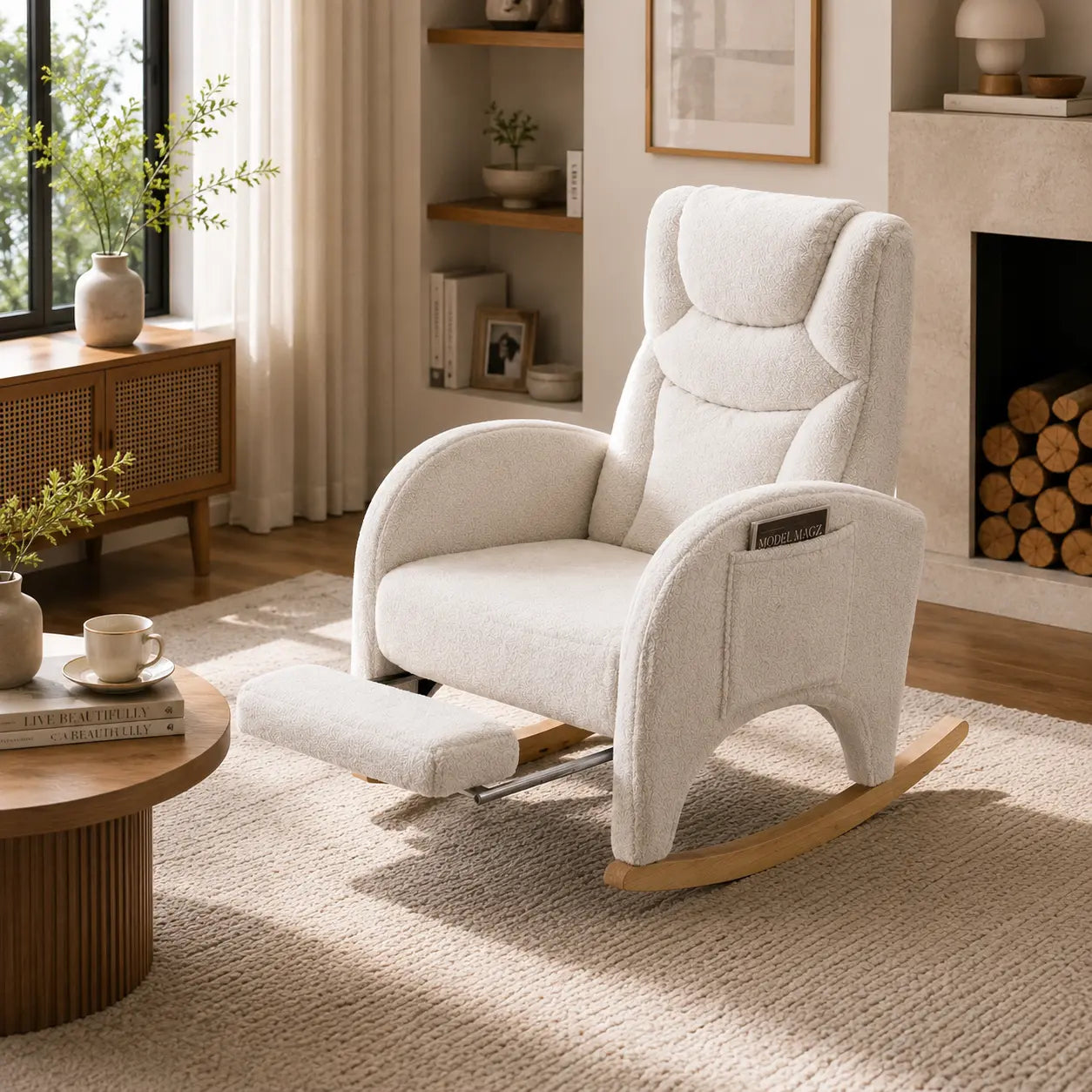 The Celine Nursing Rocking Chair