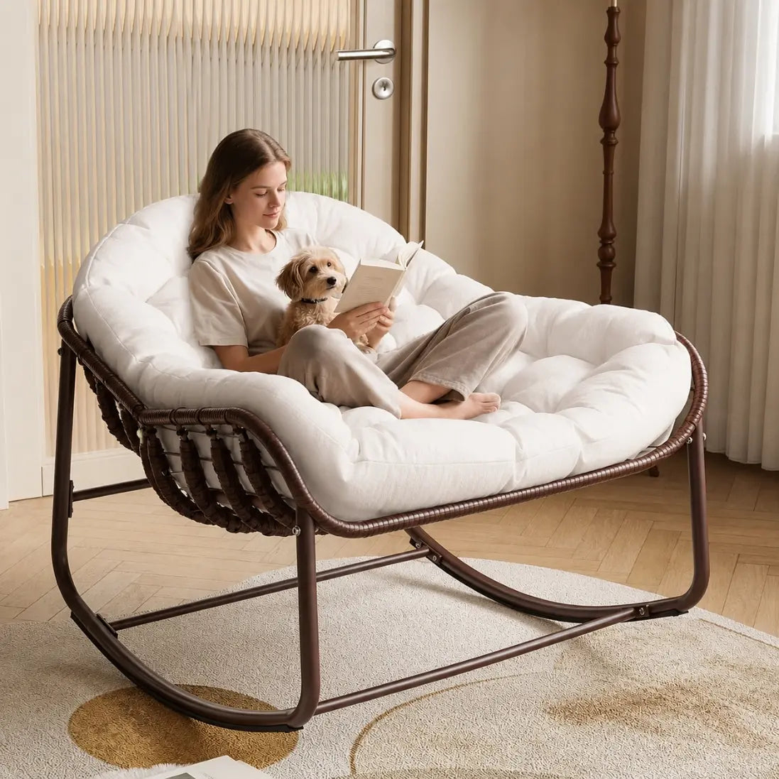 The Sage Oversized Rocking Chair