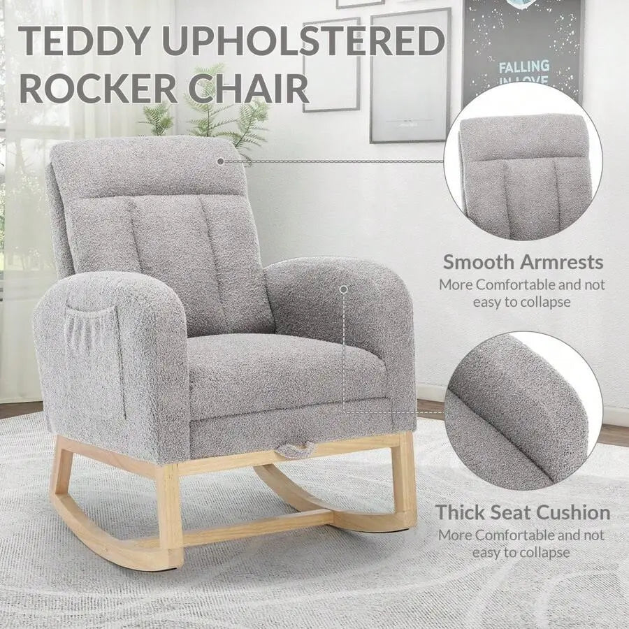 The Luna Nursing Rocking Chair