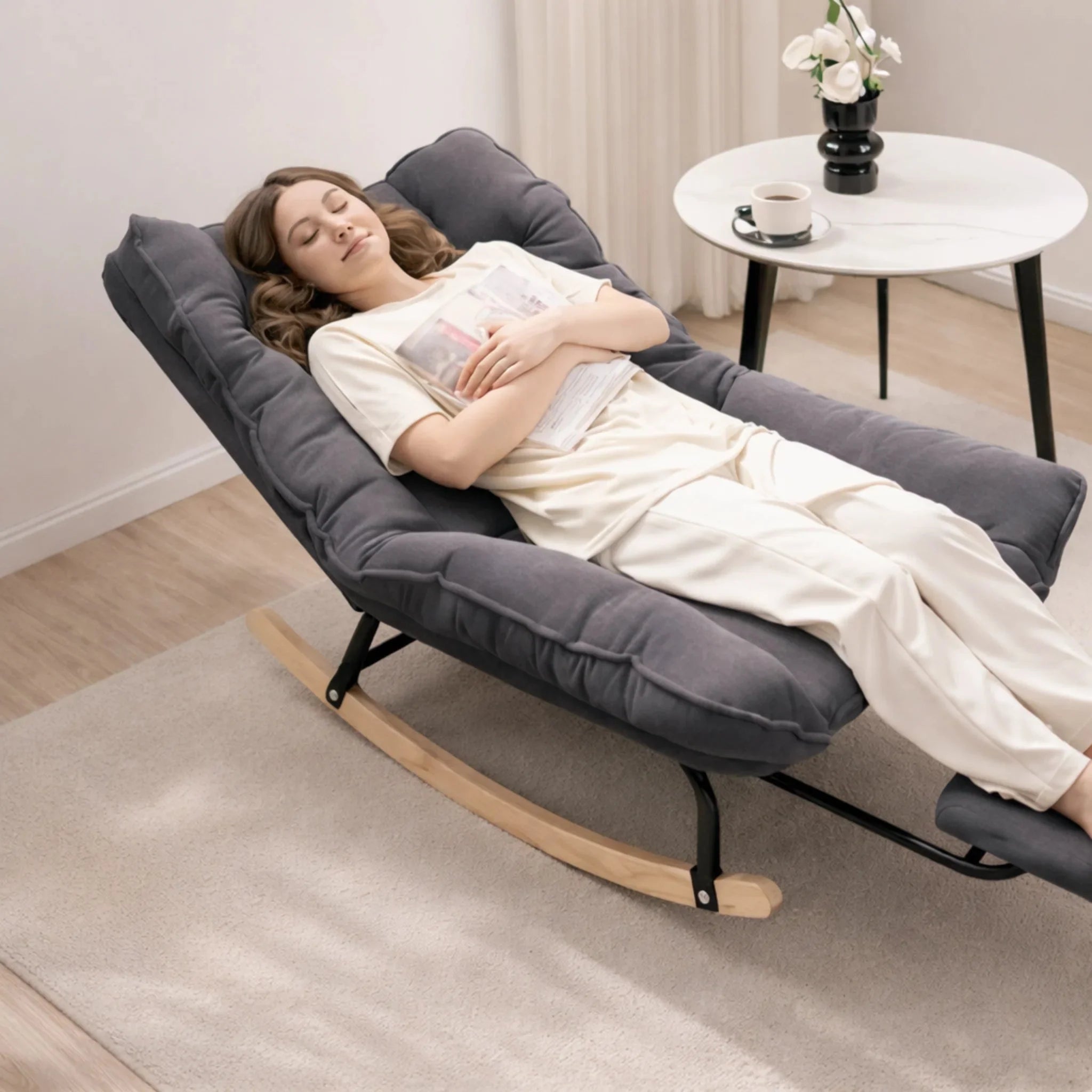 The Atlas Reclining Rocking Chair