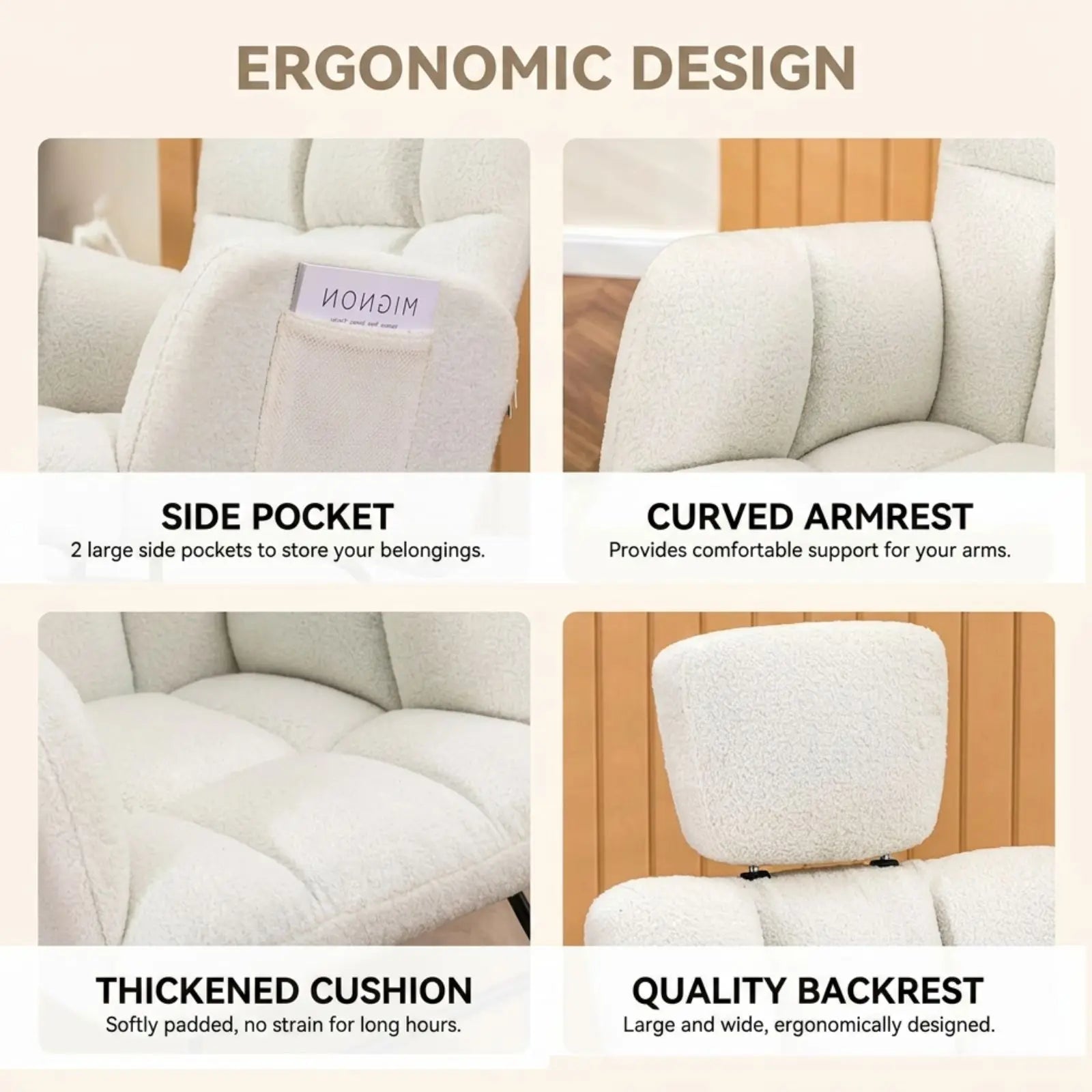 The ARIA Nursing Rocking Chair