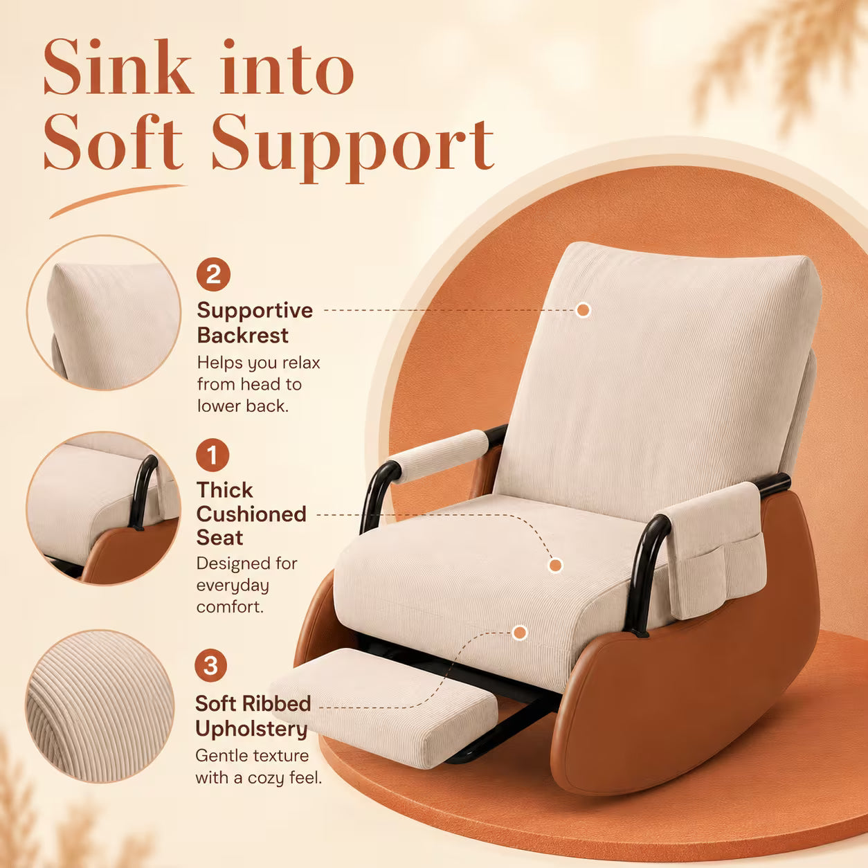 The LOEVA Signature Rocking Chair