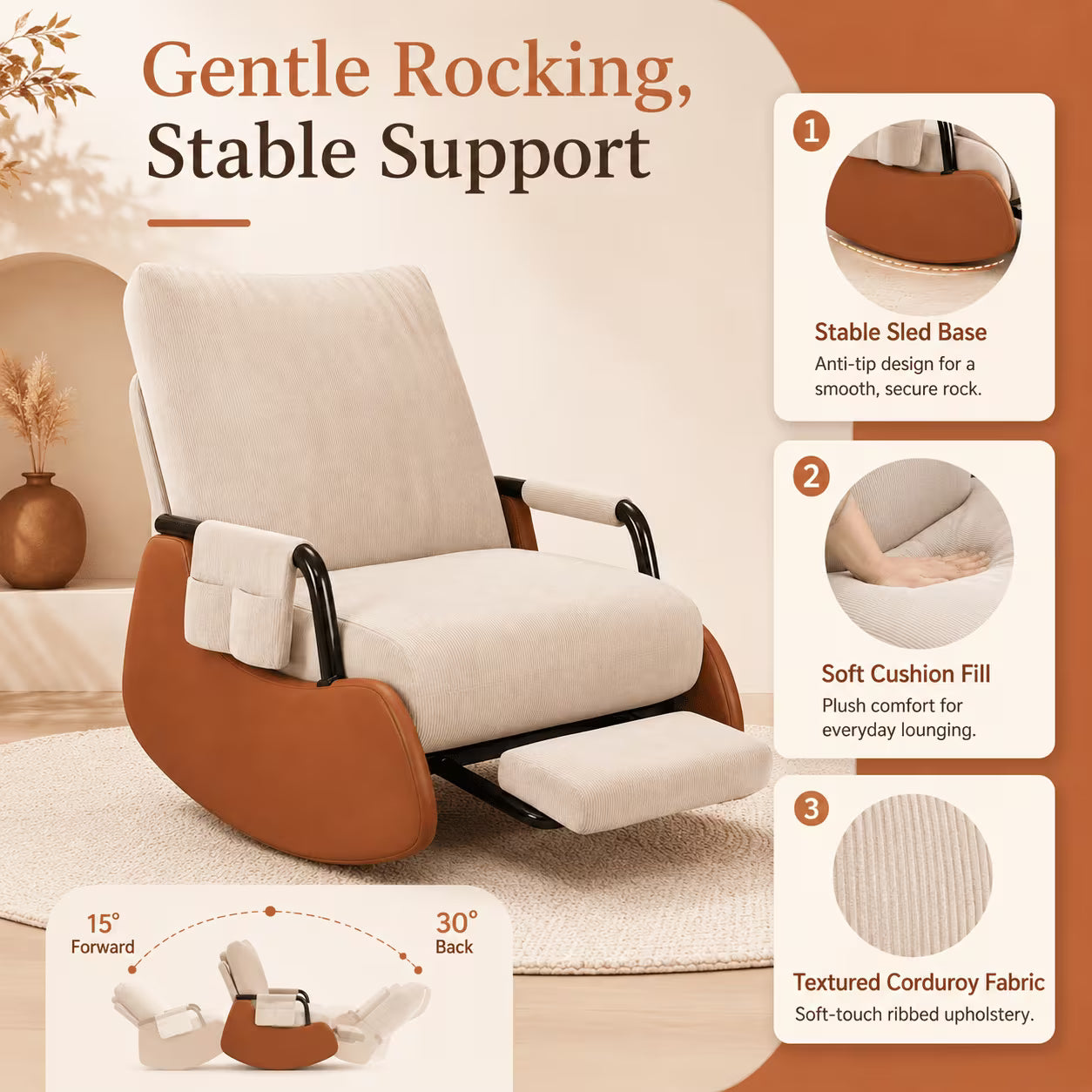 The LOEVA Signature Rocking Chair